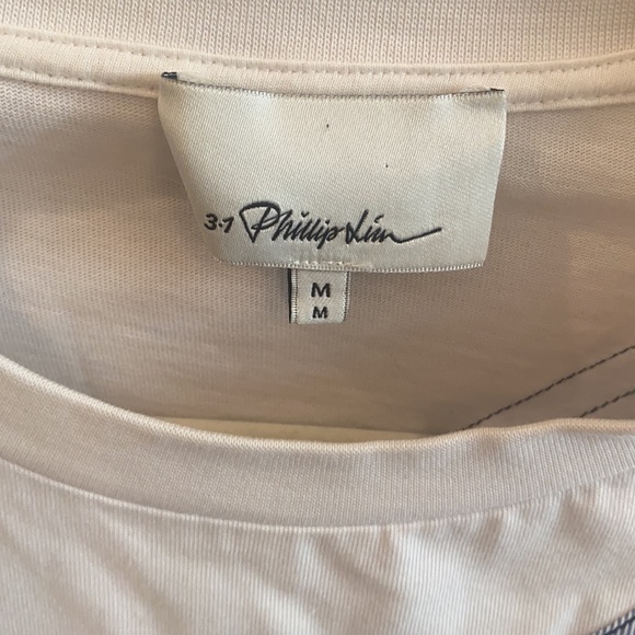 3.1 Phillip Lim Short Sleeve Top Size Medium - Picture 2 of 8
